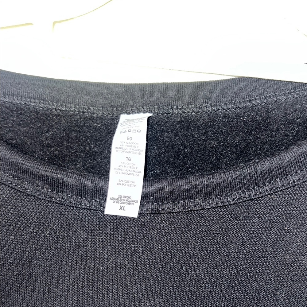 SuzieB fitness skeleton workout sweat shirt - Picture 4 of 4
